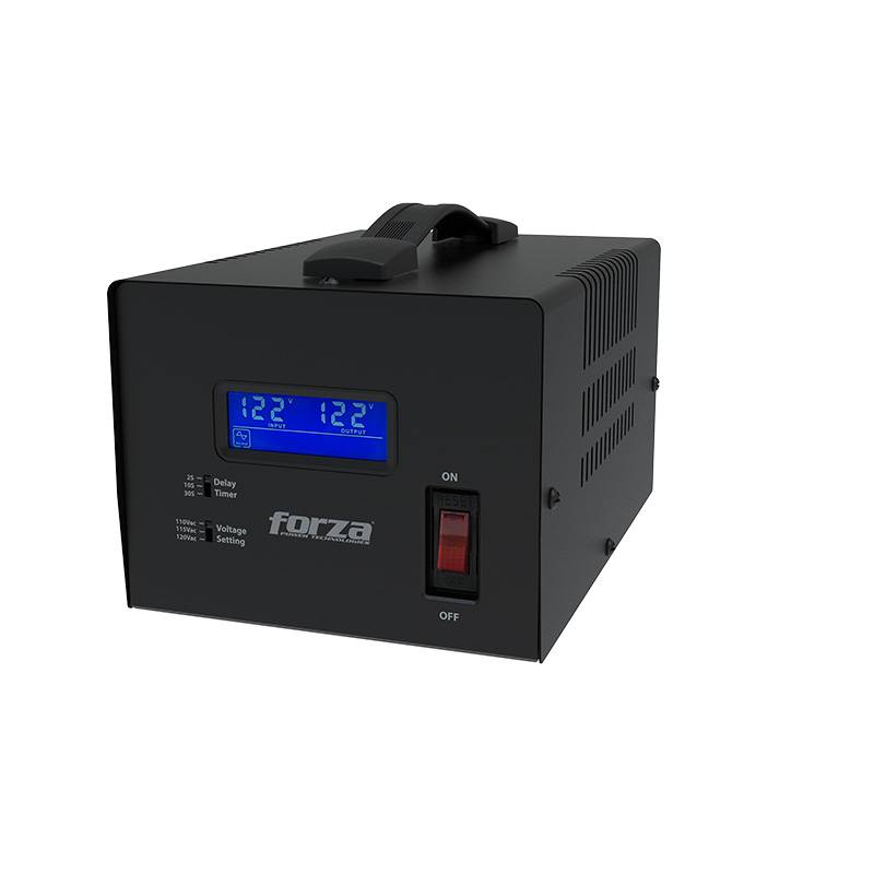 Regulador Automático de Voltaje 3600VA/1800W - 4 NEMA 5-15R Regulador Automático de Voltaje 3600VA/1800W - 4 NEMA 5-15R